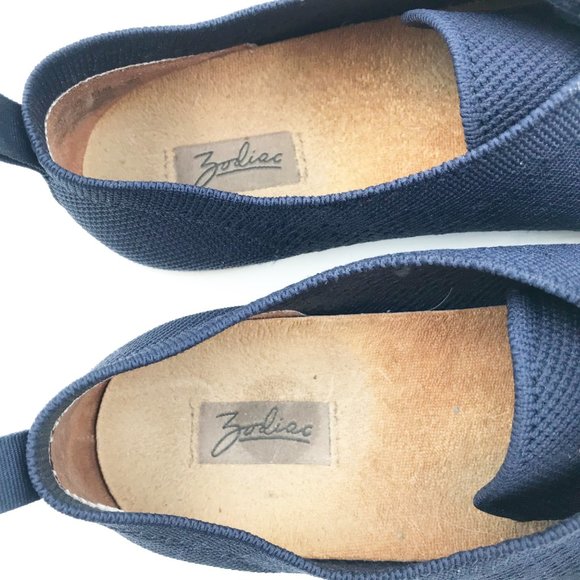 ZODIAC Shoes Penny Knit Navy Blue Casual Beachy Sneakers Womens 9.5 - Picture 6 of 11